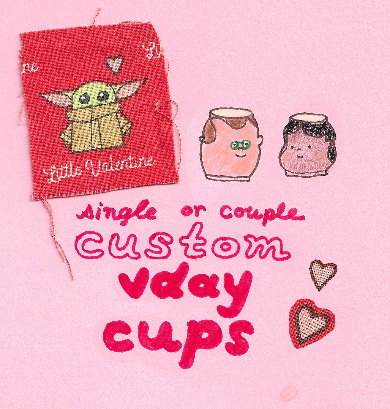 custom cups for vday special